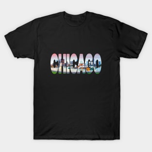 CHICAGO - Illinois USA Buckingham Fountain Sunset T-Shirt